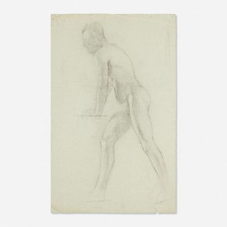 Franz Kline, Untitled (Figure Sketch)