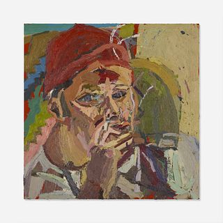 Clintel Steed, Portrait of Dan Smoking