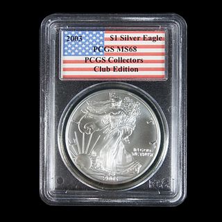 2003 Silver Eagle 1 Oz Bullion Coin