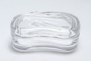 Elsa Peretti for Tiffany & Co. Glass Jewelry Box