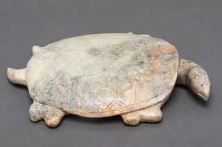 Carved Hardstone Turtle Sculpture