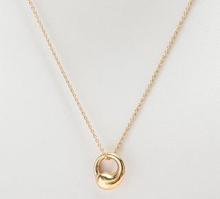 Elsa Peretti for Tiffany & Co 18K Pendant Necklace