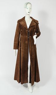 Joan Kavanaugh Austria Vintage Leather Suede Coat