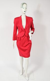 Christian Dior Vintage Wool Skirt Suit