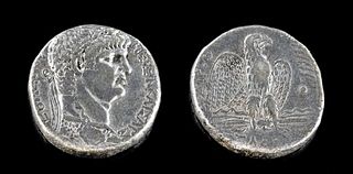Roman Nero Silver Tetradrachm from Antioch
