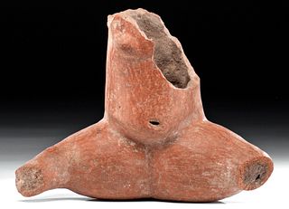 Olmec Redware Baby Figure Fragment - ex Stendahl