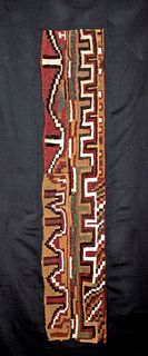 Large Proto Nazca Polychrome Textile Fringe Fragment