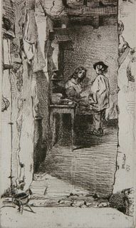 James A. M. Whistler etching