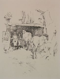 James A. M. Whistler lithograph
