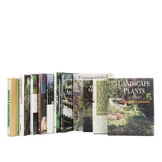 Landscaping. Natural Landscapes / Landscape Handbook for the Tropics / Landscape Architecture... Pieces: 11.