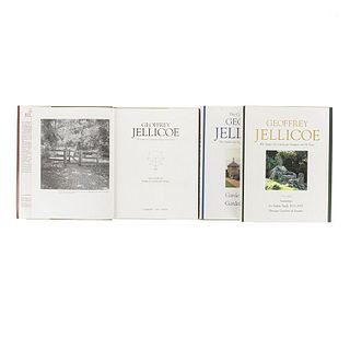 Jellicoe, Geoffrey. The Collected Works. The Studies of a Landscape Designer over 80 Years. Woodbridge, 1993/1995/1996. Pieces: 3