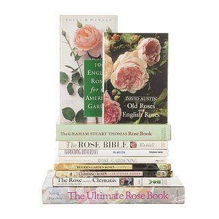 Books About Roses. The Rose and the Clematis as Good Companions/ Climbing Roses/ Modern Garden Roses/ Rose Gardening... Pieces: 10.