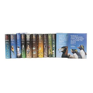 Encyclopedias on Birds.  Handbook of the Birds of Europe / Handbook of the Australian, New Zealand & Antarctic Birds. Pieces: 12.