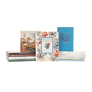 Books on Home Decoration. On Decorating the House / The Garden Room / Little Retreats / Garden Ornament... Pieces: 11.