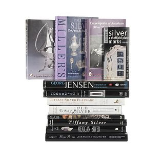Silverware. Encyclopedia of American Silver Manufacturers/ Silver & Sheffield Plate Marks/ Collecting Silver... Pieces: 12.