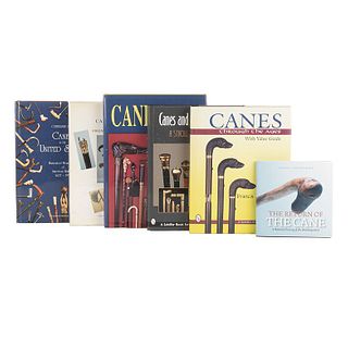 Canes. Cane Curiosa from Gun to Gadget/ Canes in the United States/ Canes Through the Ages/ The Return of the Cane... Pieces: 6.