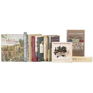 American Wines. American Wine/ A Cultivated Life/ The Wines of America/ Through the Grapevine/ Harvest of Joy... Pieces: 10.