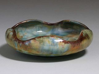 Brouwer - Middle Lane Pottery Flame Painted Bowl