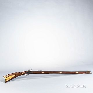 Reproduction Kentucky-style Flintlock Rifle
