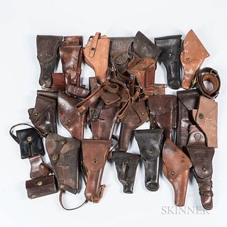 Group of Military Holsters