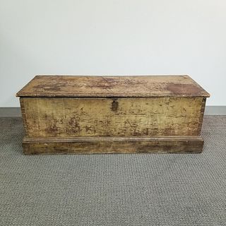 Painted Pine Six-board Chest
