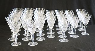 Grouping of Waterford Crystal Stemware