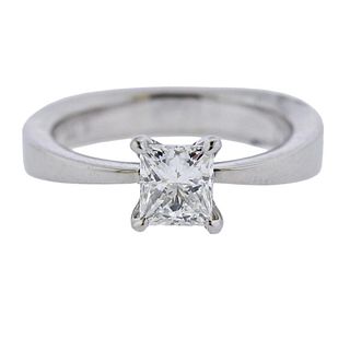 Platinum Diamond 1.20ct Engagement Ring 