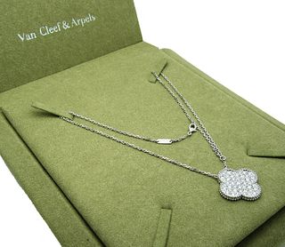 Van Cleef & Arpels Magic Alhambra Diamond Necklace