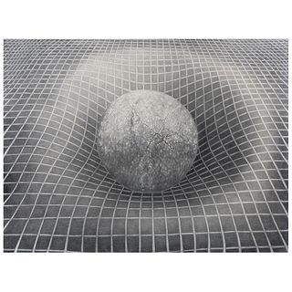 JAMES BONACHEA, Estudio del espacio, Signed and dated 2016 on back, Graphite pencil on canvas, 58.8 x 78.7" (149.5 x 200 cm), Certificate