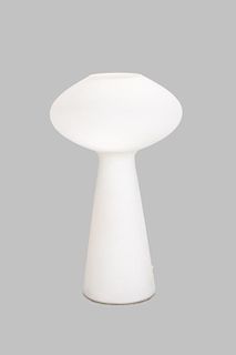 A Modern Murano Glass Mushroom Table Lamp, 20th Century.