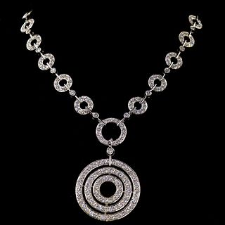 Designer 18k Gold and Diamond Necklace