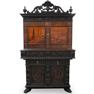 Marquetry Inlaid Cabinet