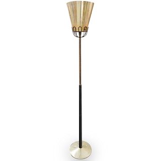 Mid Century Brass Floor Lamp