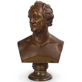 Tiffany Co. Bronze Goethe Bust