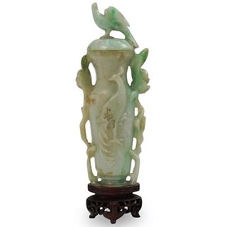 Chinese Jadeite Carved Sculpture