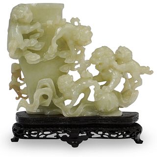 Chinese Jade Urn