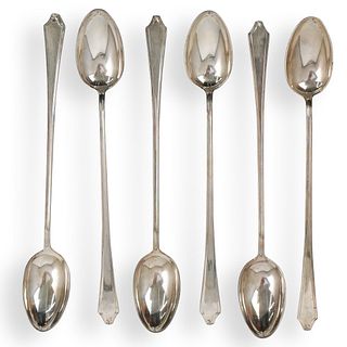 (6 Pc) International Sterling Sorbet Spoons
