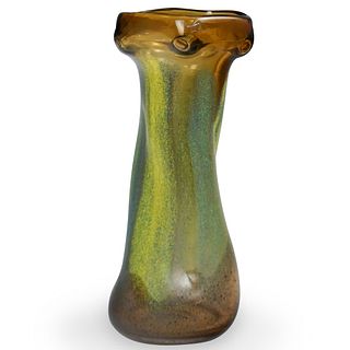 Art Glass Biomorphic Vase