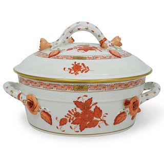 Herend Chinese Bouquet Covered Bowl