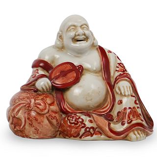 Porcelain Enamel Buddha Figure