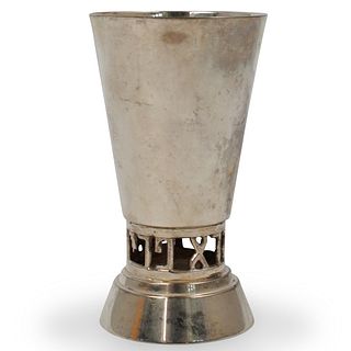 Silver Plated Judaica Kiddush Cup