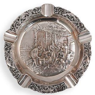 Dutch Silver Plated Ashtray