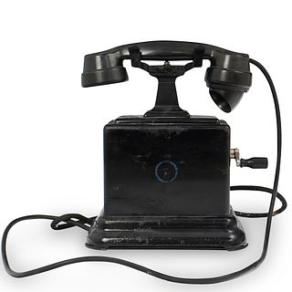 Antique Black Ericsson Phone