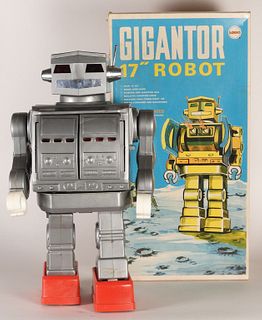 1970 Mego Gigantor 17" Battery Op. Robot Toy