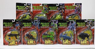 9PC Kenner Hasbro Transformers Beast Wars Group