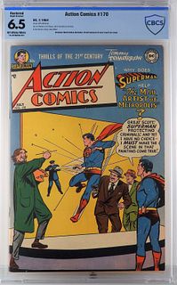 DC Comics Action Comics #170 CBCS 6.5