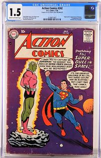 DC Comics Action Comics #242 CGC 1.5