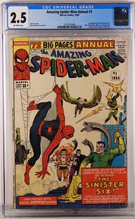 Marvel Comics Amazing Spider-Man Annual #1 CGC 2.5