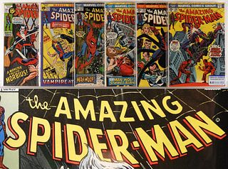 6 Marvel Comics Amazing Spider-Man #101-#156 CBCS