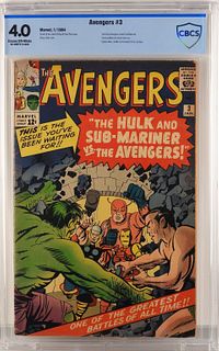 Marvel Comics Avengers #3 CBCS 4.0